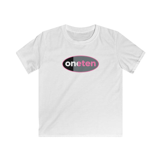 Pink One Ten Kids Softstyle Tee