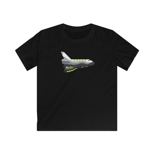 Pixel Shuttle Kids Softstyle Tee